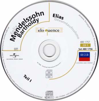 2CD Felix Mendelssohn-Bartholdy: Elias