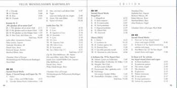 56CD/Doos Felix Mendelssohn-Bartholdy: Felix Mendelssohn Bartholdy Edition