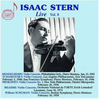 Album Felix Mendelssohn-Bartholdy: Isaac Stern - Live Vol.8