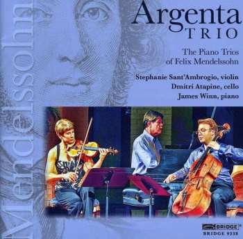 CD Felix Mendelssohn-Bartholdy: Klaviertrios Nr.1 & 2