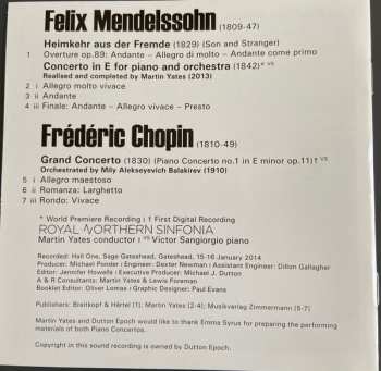 SACD Frédéric Chopin: Piano Concertos