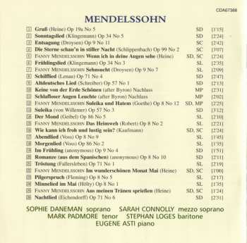 CD Felix Mendelssohn-Bartholdy: Songs And Duets ~ 3
