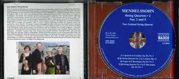 CD Felix Mendelssohn-Bartholdy: String Quartets 2 Nos. 2 And 5