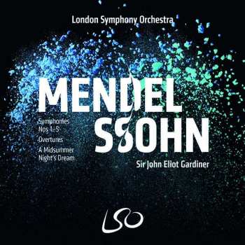 Blu-ray/4SACD The London Symphony Orchestra: Symphonies Nos 1-5, Overtures, A Midsummer Night's Dream