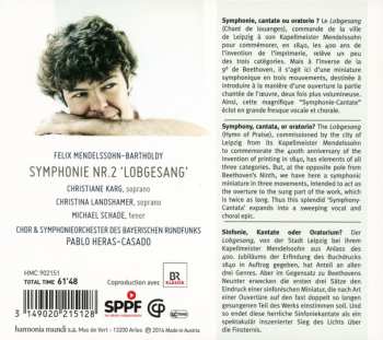 CD Symphonie-Orchester Des Bayerischen Rundfunks: Symphony Nr.2 'Lobgesang'