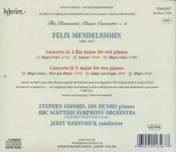 CD Felix Mendelssohn-Bartholdy: The Concertos For 2 Pianos