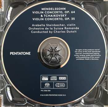 SACD Pyotr Ilyich Tchaikovsky: Violin Concerto, Op. 64 / Violin Concerto, Op. 35