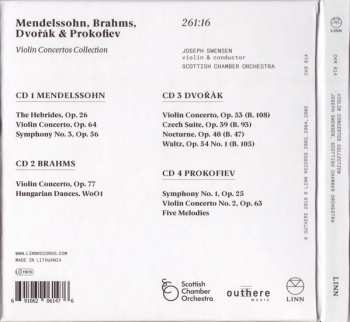 4CD/Doos Sergei Prokofiev: Violin Concertos Collection