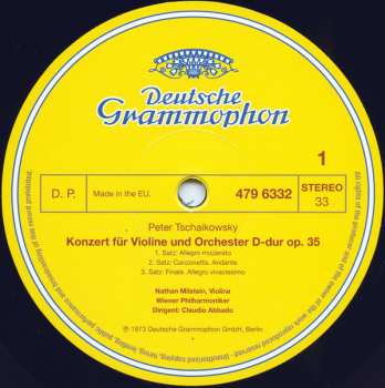 LP Pyotr Ilyich Tchaikovsky: Violinkonzerte = Violin Concertos