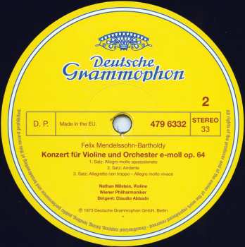 LP Pyotr Ilyich Tchaikovsky: Violinkonzerte = Violin Concertos