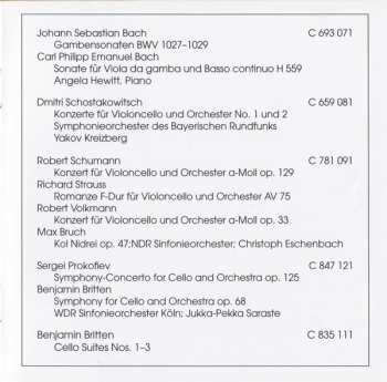 CD Felix Mendelssohn-Bartholdy: Works For Cello And Piano