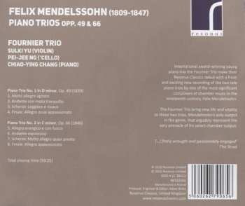 CD Felix Mendelssohn-Bartholdy: Piano Trios