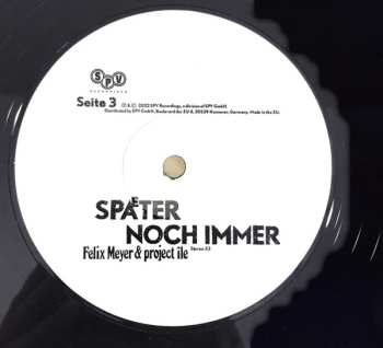 LP Felix Meyer & Project Île: Später Noch Immer
