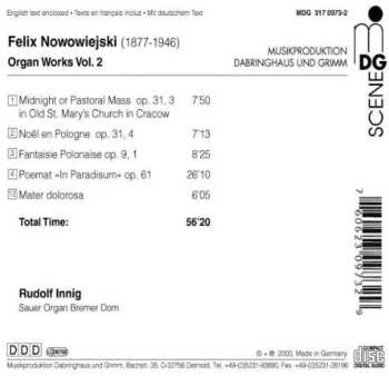 CD Rudolf Innig: Organ Works Vol. 2 CLR