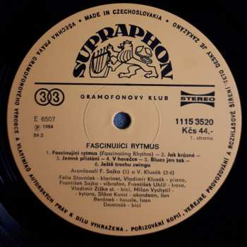 LP Felix Slováček: Fascinující Rytmus (Fascinating Rhythm)