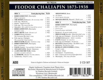 2CD Feodor Chaliapin: Prima Voce
