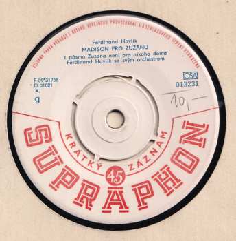 Album Ferdinand Havlík Orchestra: Madison Pro Zuzanu / Zase Bossa Nova