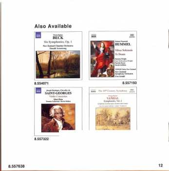 CD The New Zealand Symphony Orchestra: Piano Concertos Op. 123 (1806) And Op. 151 (1826)