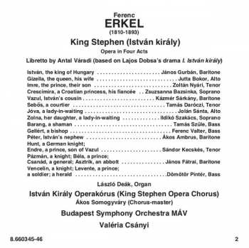 2CD MÁV Szimfónikus Zenekar: King Stephen (István Király)