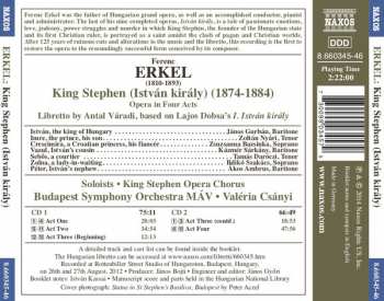 2CD MÁV Szimfónikus Zenekar: King Stephen (István Király)