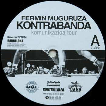 2LP Fermin Muguruza Kontrabanda: Komunikazioa Tour