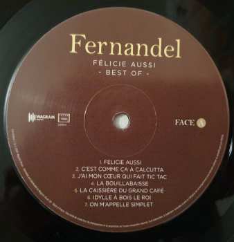LP Fernandel: Félicie Aussi " Best Of "