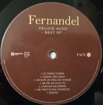 LP Fernandel: Félicie Aussi " Best Of "