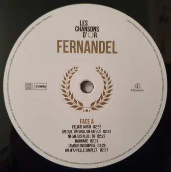 LP Fernandel: Les Chansons D'Or
