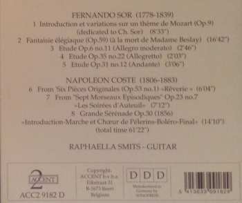 CD Fernando Sor: Sor/Coste - Raphaella Smits