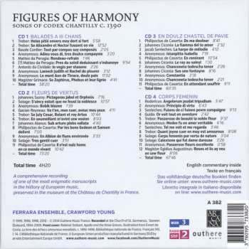 4CD/Doos Ferrara Ensemble: Figures Of Harmony (Songs Of Codex Chantilly C. 1390)