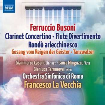 CD Ferruccio Busoni: Clarinet Concerto / Flute Divertimento