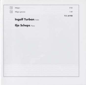 CD Ferruccio Busoni: Violin Sonatas Op. 29 & Op. 36a