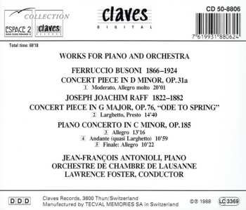 CD Orchestre De Chambre De Lausanne: Works For Piano And Orchestra