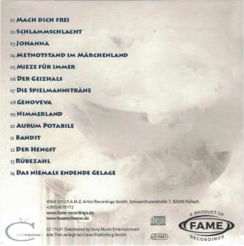 5CD/Doos Feuerschwanz: Original Album Classics