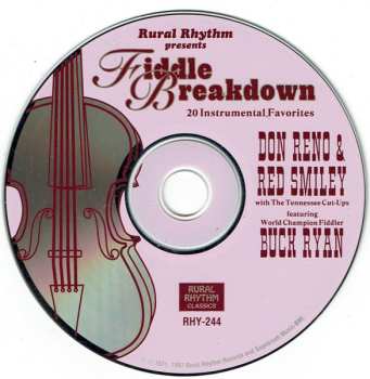 CD Don Reno: Fiddle Breakdown: 20 Instrumental Favorites