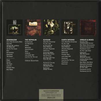 5CD/Doos Fields Of The Nephilim: 5 Albums