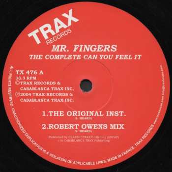 LP Fingers Inc.: The Complete Can You Feel It