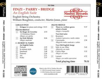 CD Frank Bridge: An English Suite