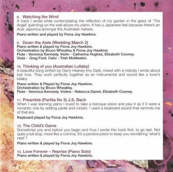 CD Fiona Joy Hawkins: Angel Above My Piano