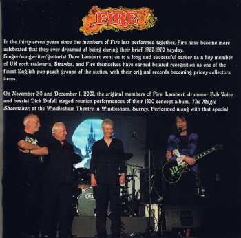 CD Fire: The Magic Shoemaker Live