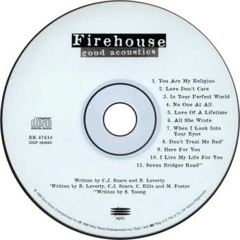 CD Firehouse: Good Acoustics
