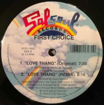LP First Choice: Double Cross / Love Thang