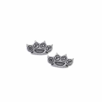 Merch Five Finger Death Punch:  Knuckleduster (stud Earrings)