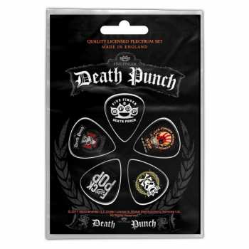 Merch Five Finger Death Punch: Set Plectrums Logo Five Finger Death Punchs 