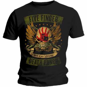 Merch Five Finger Death Punch: T-shirt Locked & Loaded