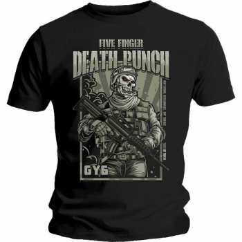 Merch Five Finger Death Punch: Tričko War Soldier  S