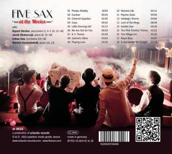 CD Five Sax: Five Sax At The Movies