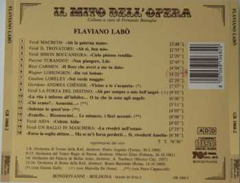 CD Flaviano Labò: Il Mito Dell' Opera - Flaviano Labò