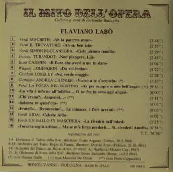 CD Flaviano Labò: Il Mito Dell' Opera - Flaviano Labò