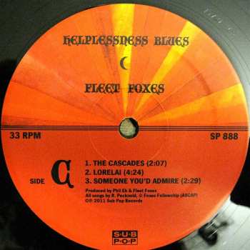 2LP Fleet Foxes: Helplessness Blues